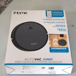iHome AutoVac Juno in Black and Gray